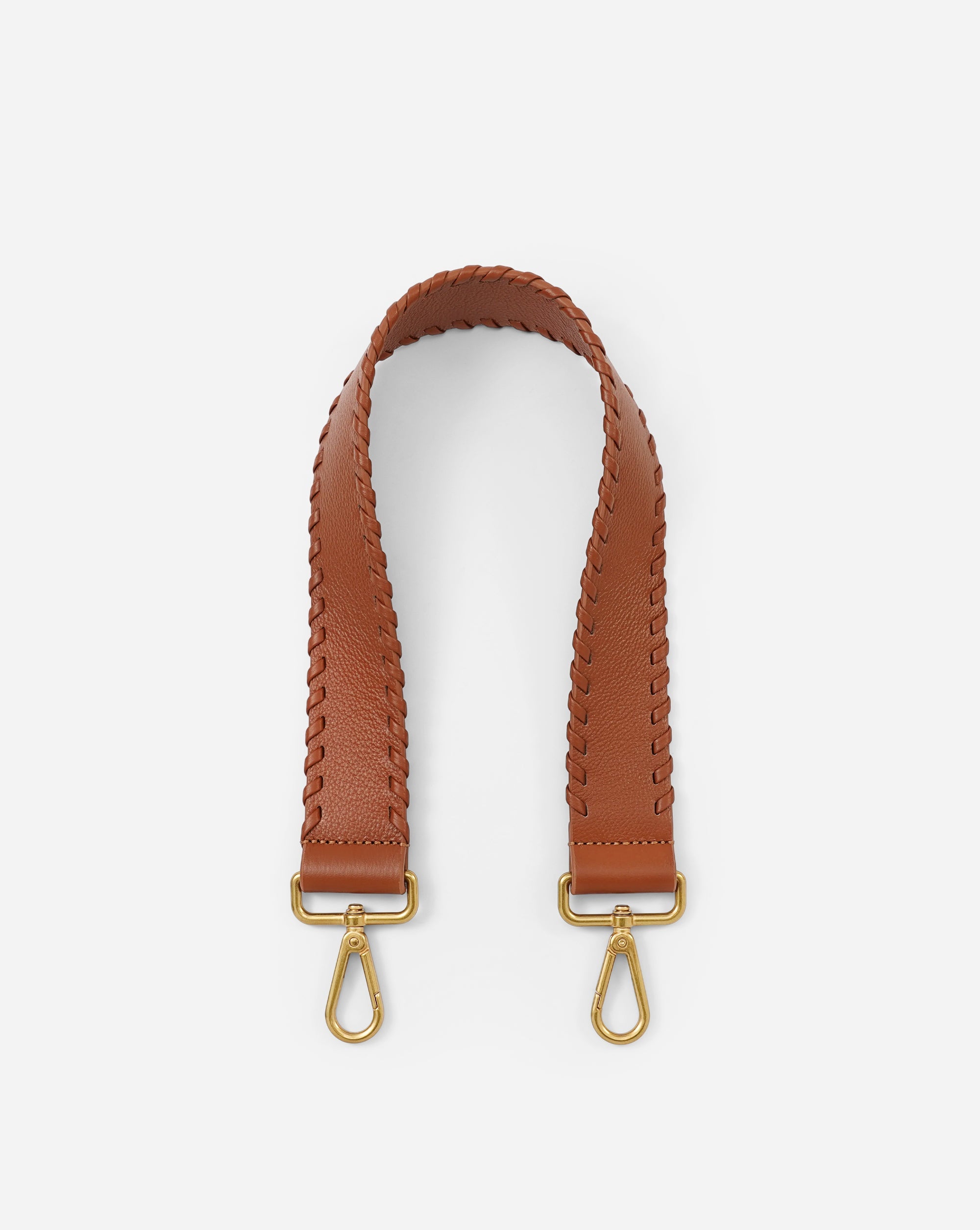 Manto Whipstitch Leather Shoulder Strap